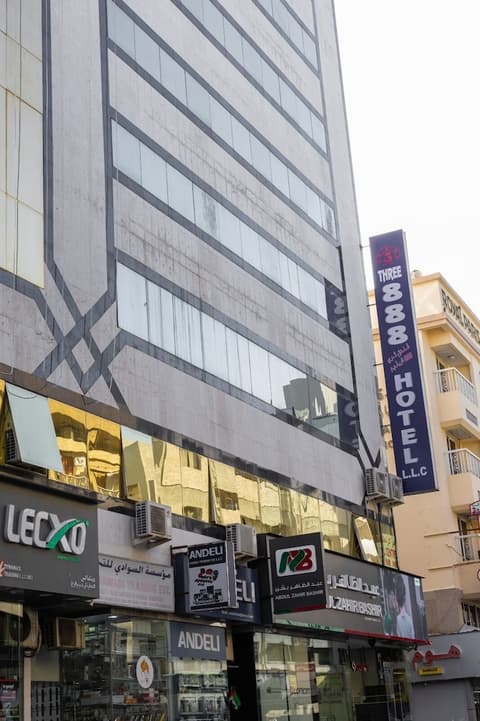 Three 888 Hotel, Front of property