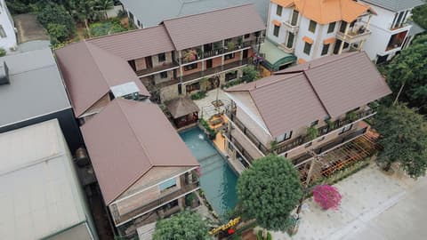 Xuân Anh Garden, Aerial view