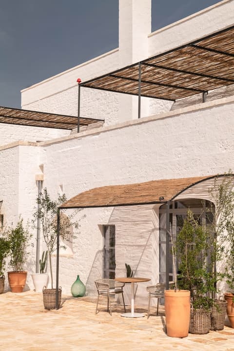 Masseria Auraterrae, Terrace/patio