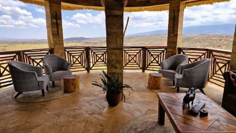 Africa Safari Karatu, Lobby sitting area