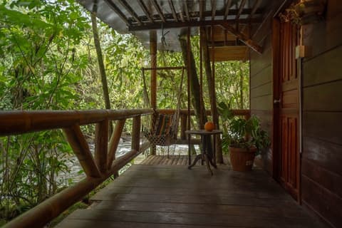 River Song's Hotel, Terrace/patio