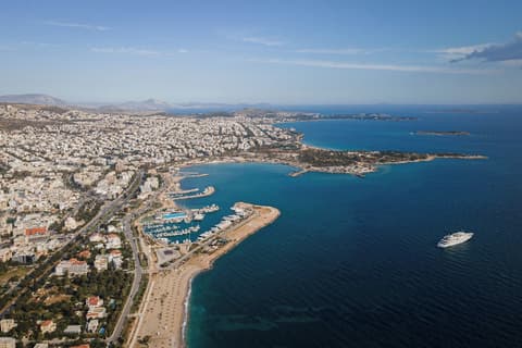 Kreoli Suites Glyfada, Aerial view