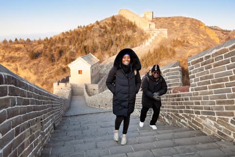 Walking the Great Wall of China
