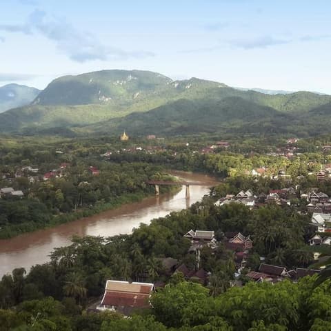 Thailand to Laos: Kanchanaburi, Chiang Rai & Laos Countryside