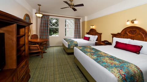 Disney's Saratoga Springs Resort & Spa, Guest room