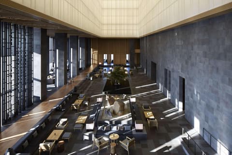 Aman Tokyo, Lobby