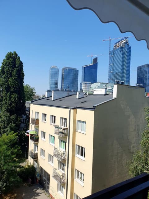 Center apartment, balcony Twarda, 