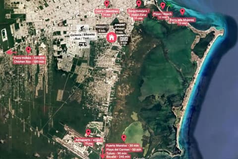 Casa familiar cerca de la playa con terraza privada, 