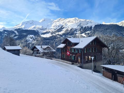 Traditional chalet in Wengen - Top Floor, 