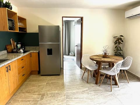 Cozy apartment with pool in Bacalar Center, 