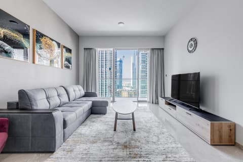 Knokey Luxury 1BR Apartments - 5 min walk to Burj Khalifa & Dubai Mall & Dubai Fountain, 