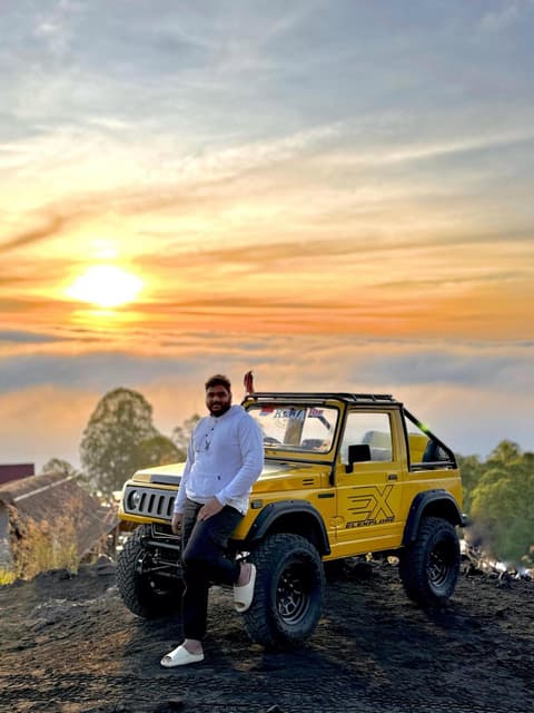 Mount Batur Sunrise & Sunset Jeep Tour in Bali, 