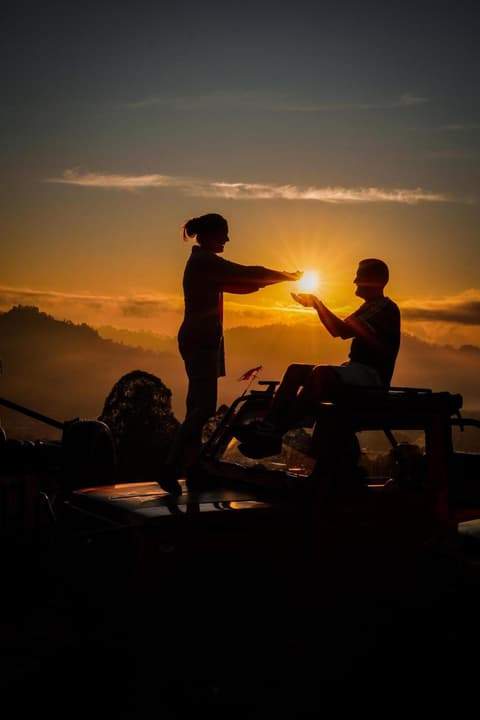 Mount Batur Sunrise & Sunset Jeep Tour in Bali, 
