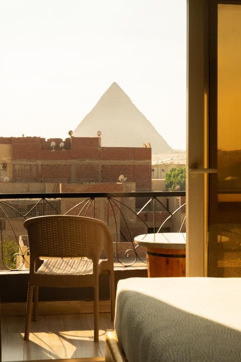 BrassJimmy pyramids view, 