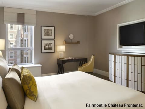 Les Fairmont du Québec en hiver avec location de voiture