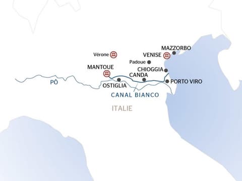 De Venise, la cité des Doges, à Mantoue, bijou de la Renaissance