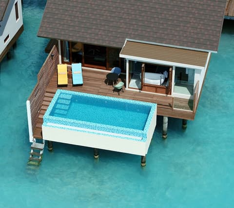 Atmosphere Kanifushi Maldives, Schlafbereich