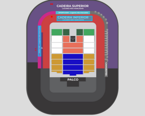 Concierto de Roberto Carlos en Curitiba