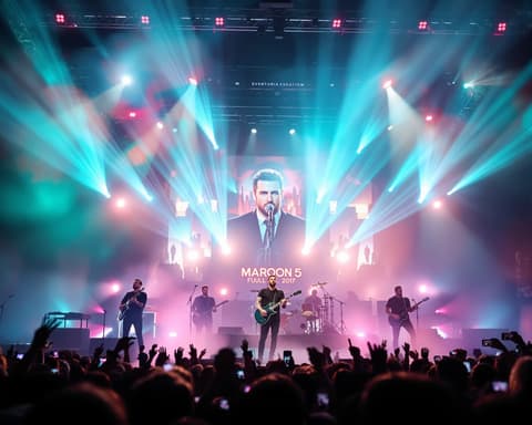 Pachet concert Maroon 5 | Londra