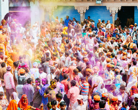 Especial solo mujeres con Festival de "Holi" y hola Mohalla 