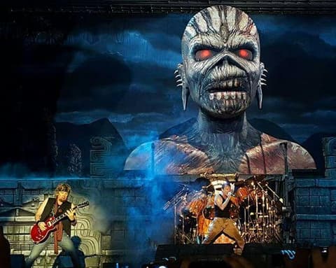 Concierto Iron Maiden en Sao Paulo