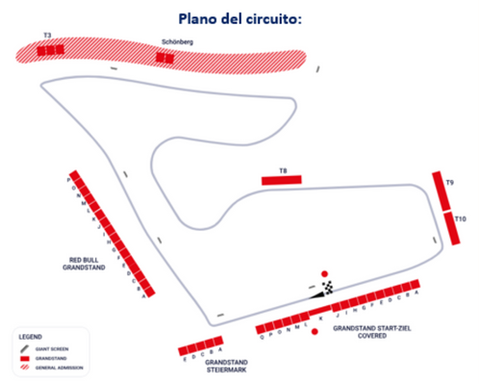 Fórmula 1 Austria 2024: Circuito de Graz - Austria