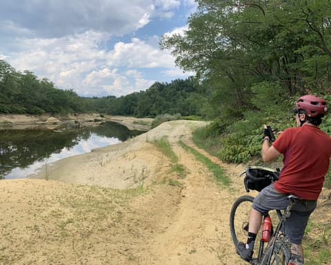 Biking in the "Central Park" between Turin and Milan - 3 days