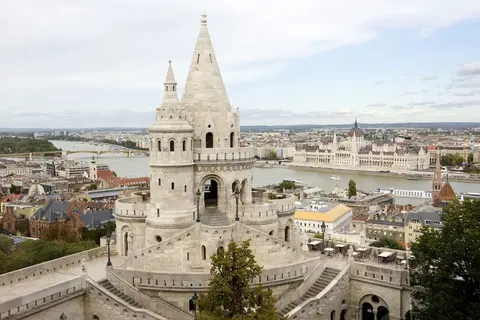 Hilton Budapest, View from room