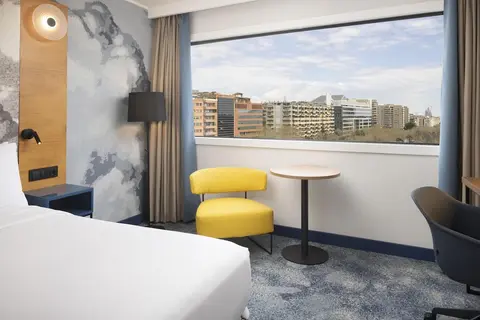 Hilton Barcelona, View from room