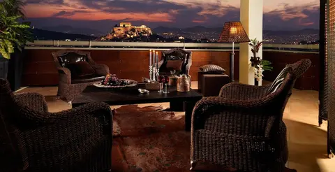 Divani Caravel, Balcony