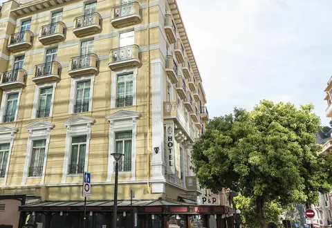 Hotel Ambassador Monaco, Front of property