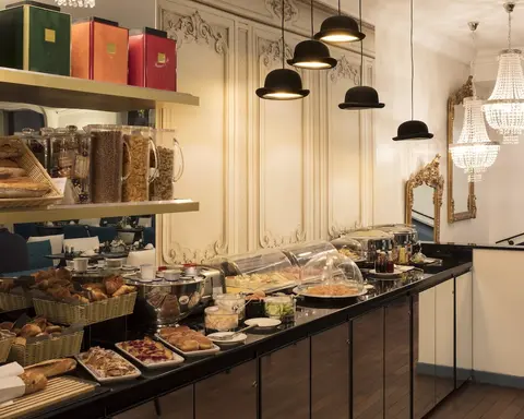 Hôtel Malte - Astotel, Breakfast buffet