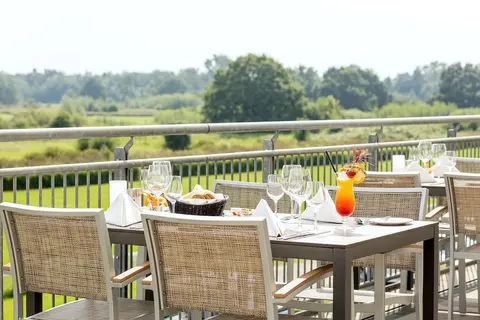 NH Hamburg Horner Rennbahn, Terrace/patio