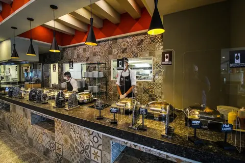 Hotel Emporio Acapulco, Breakfast area