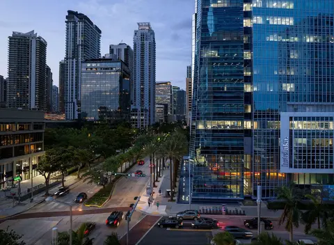 Hotel AKA Brickell, View from room