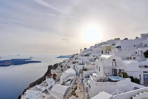 Santorini Mansion at Imerovigli, Exterior