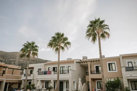 Dionysos Apartments and Studios, Front of property