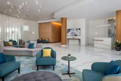 Marriott Marquis Dubai Creek, Lobby