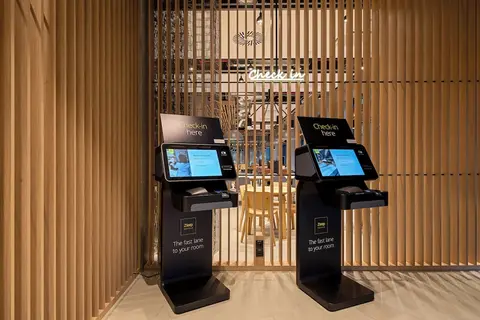 Zleep Hotel Zürich-Kloten, Check-in/check-out kiosk