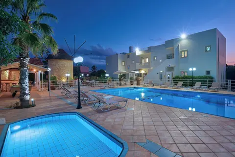 Mylos Apartments, Exterior