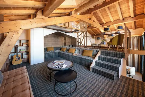 Wanderful Life Les Arcs Refuge de Luxe, Living area