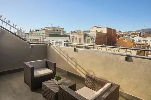 1881 Barcelona Gran Rosellon Hotel, View from room