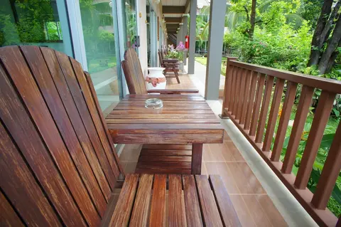 Sabai@Kan Resort, Balcony