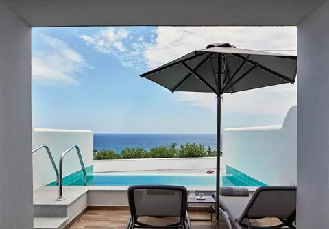 Esperos Village Blue & Spa - Adults only, Terrace/patio