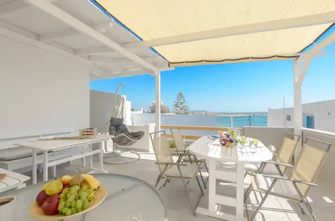 Hotel Panormos, Terrace/patio