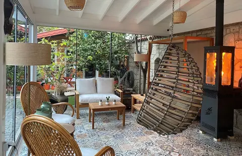 Kayezta Hotel Alacati, Lobby sitting area