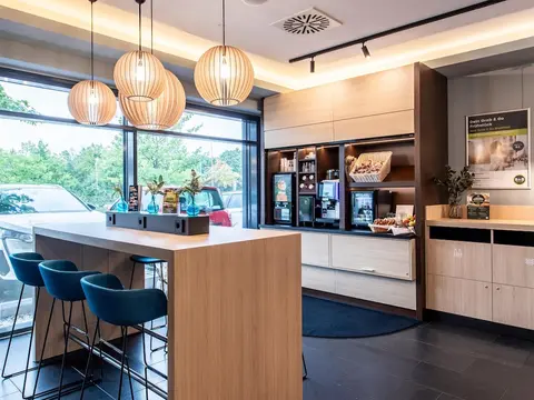B&B Hotel München-Olympiapark, Breakfast area