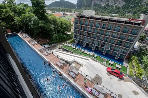 Sugar Marina Hotel - Cliffhanger - Aonang, Balcony