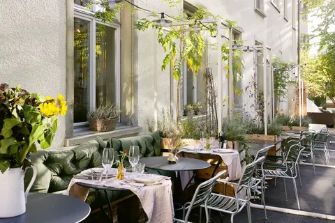 Design Hotel Plattenhof, Terrace/patio