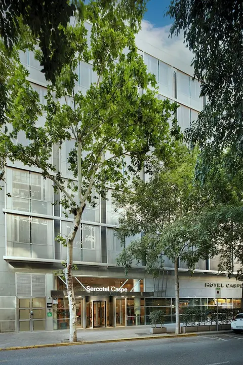 Sercotel Caspe, Front of property